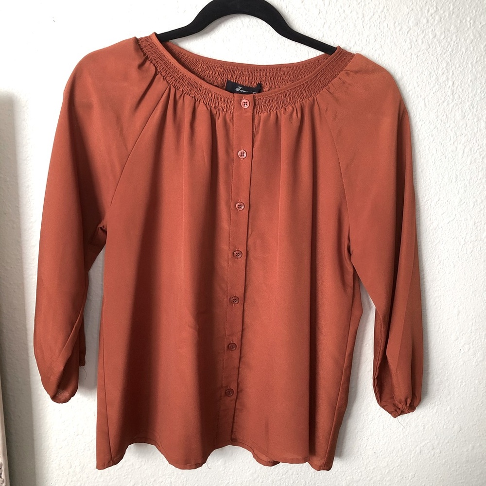Brown top